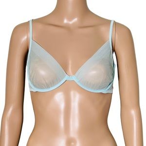 Cosabella Light Blue Sheer Underwire Bra